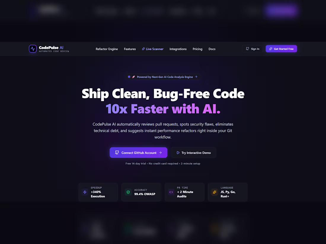 Cover image for AI-powered code review platform built