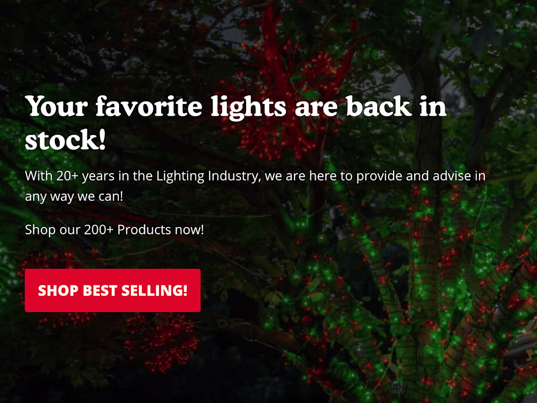 Cover image for Lights for Christmas