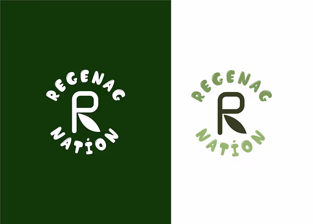Cover image for funky minimalist typeface logo design