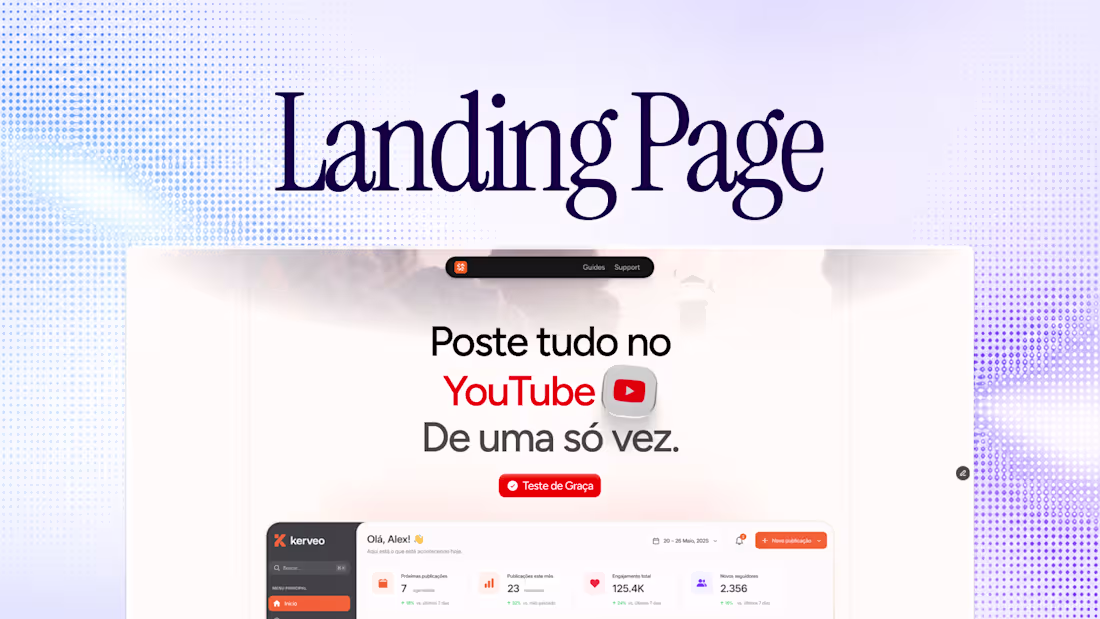 Cover image for Landing Page on Framer