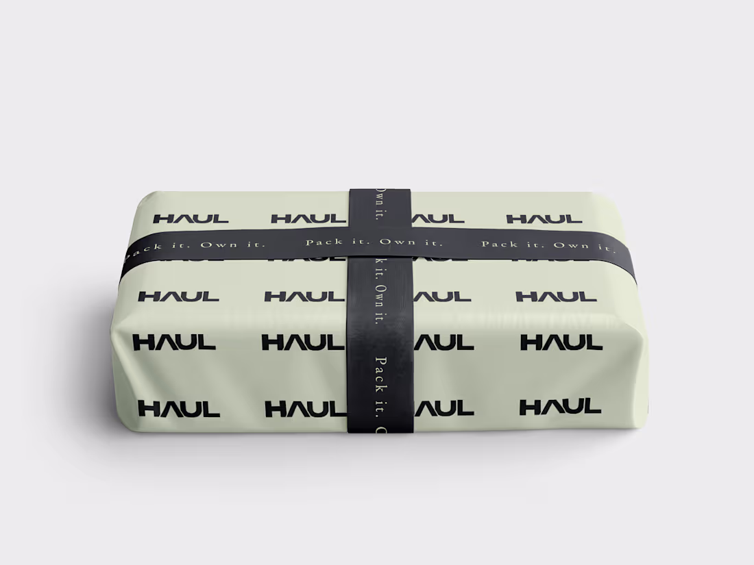 Cover image for Carry more. Feel less.
HAUL is