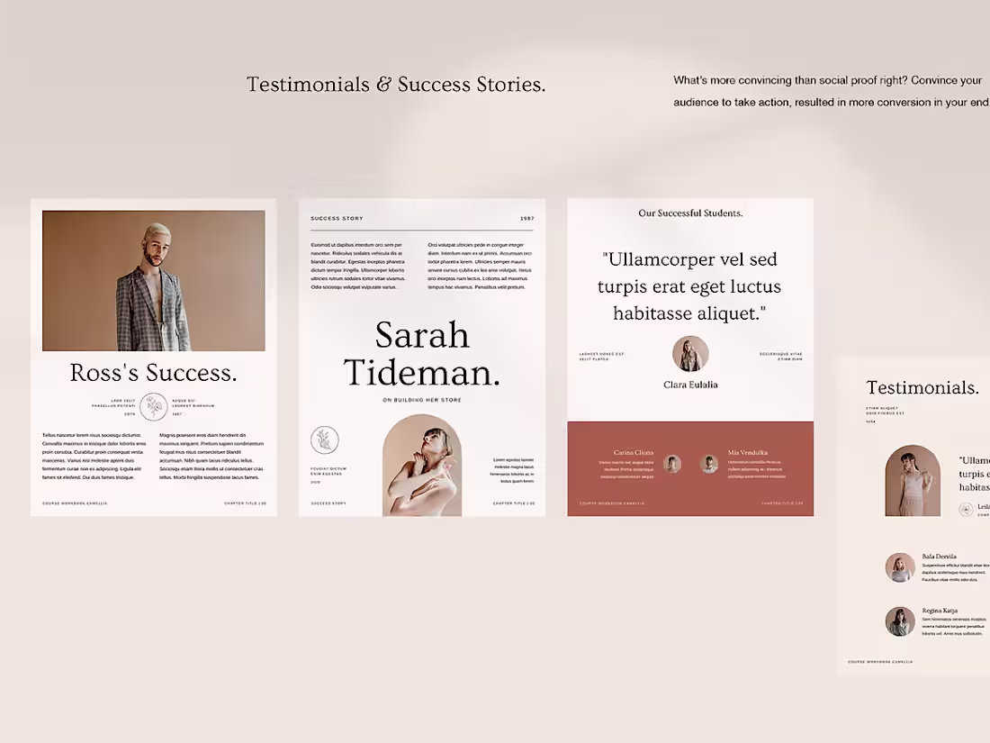 Cover image for Canva Course Workbook | Camellia