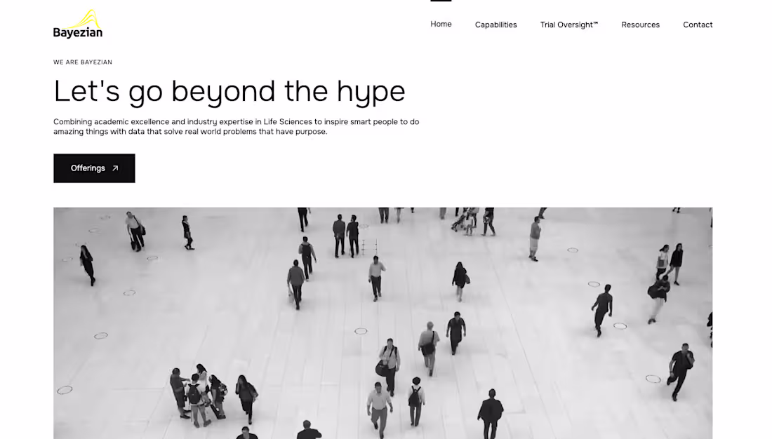 Cover image for Bayezian | Webflow Project