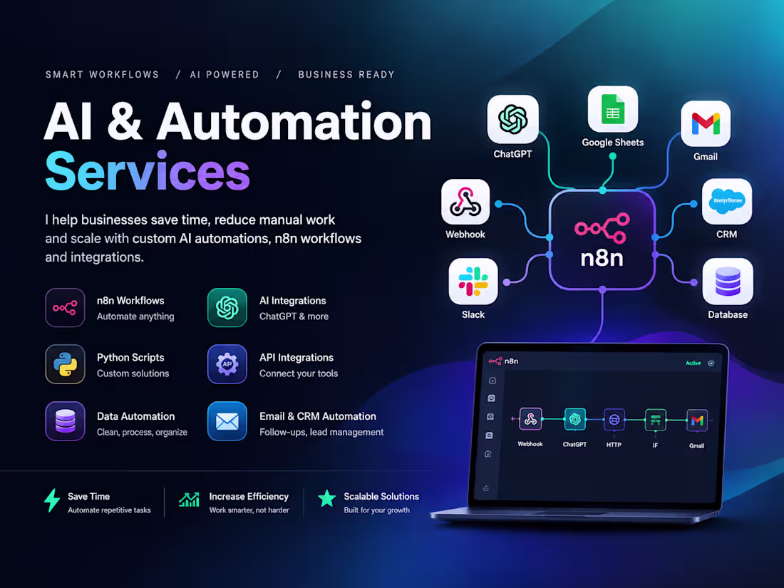 Cover image for AI & n8nAutomation