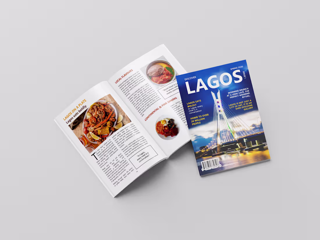 Cover image for Designed the layout for Discover
