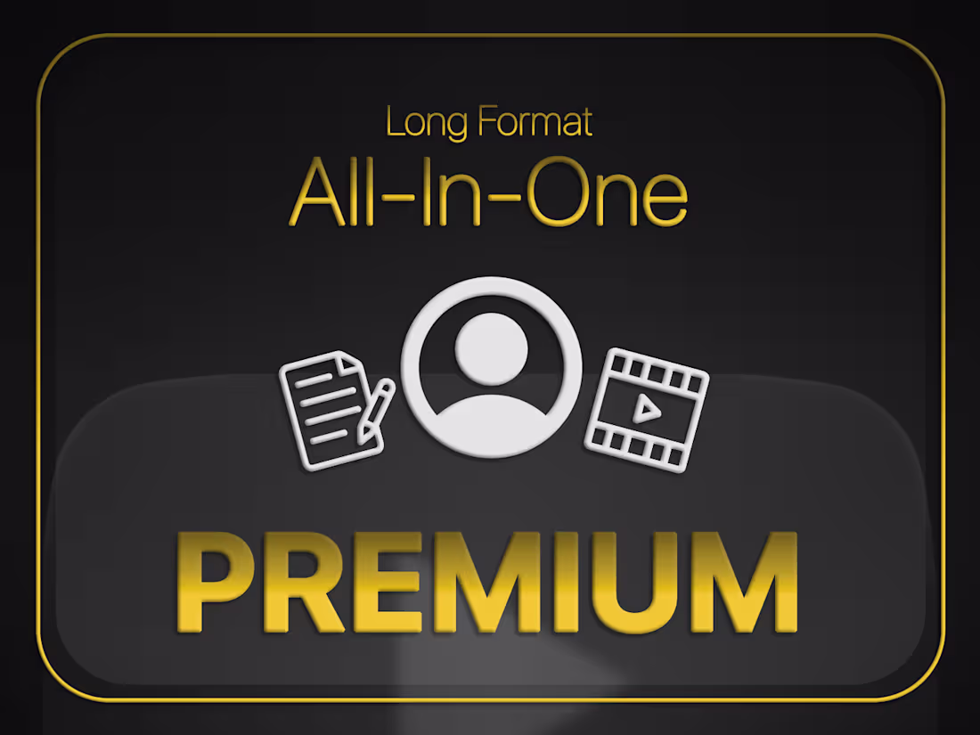Cover image for Long Format - All-In-One - Premium
