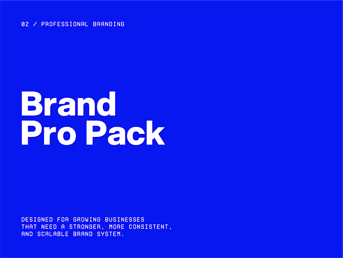 Cover image for Brand Pro Pack