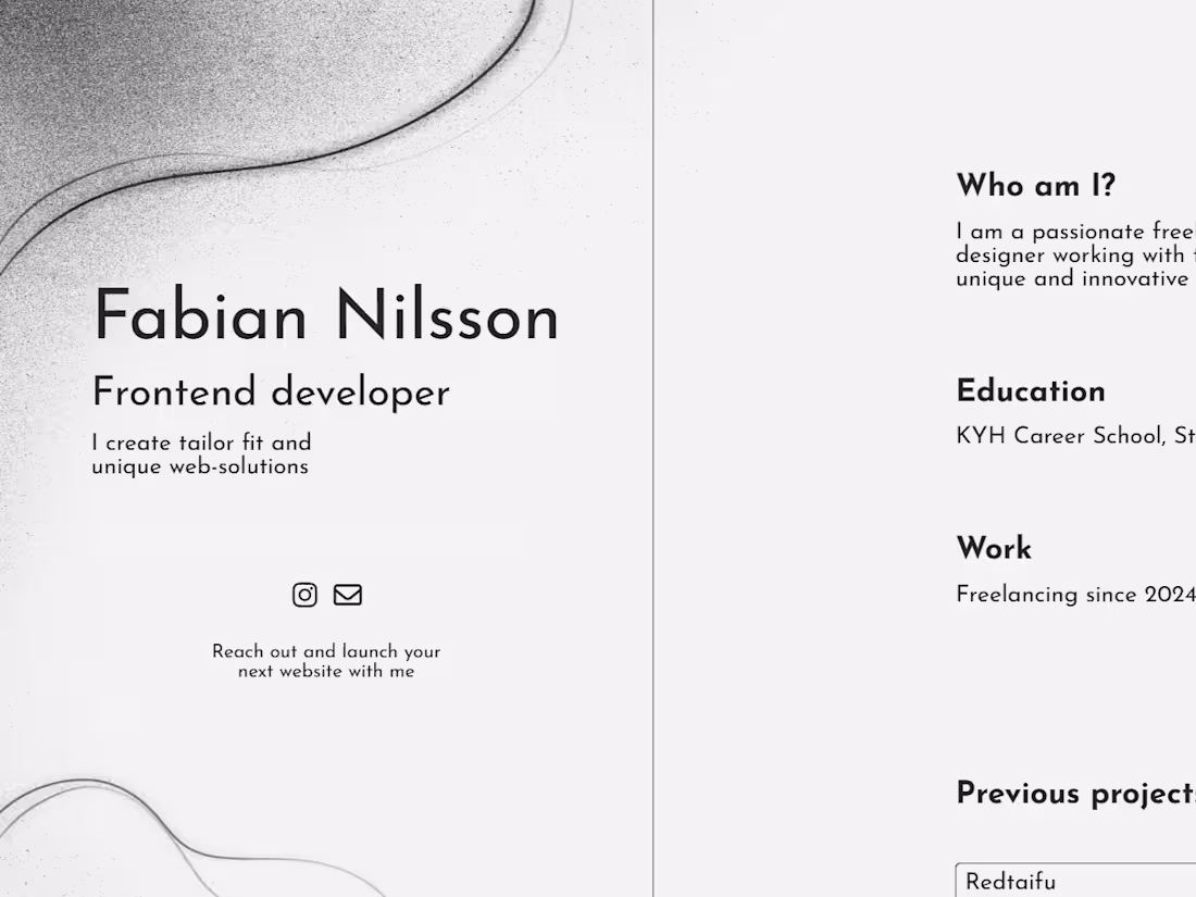 Cover image for Fabian Nilsson
