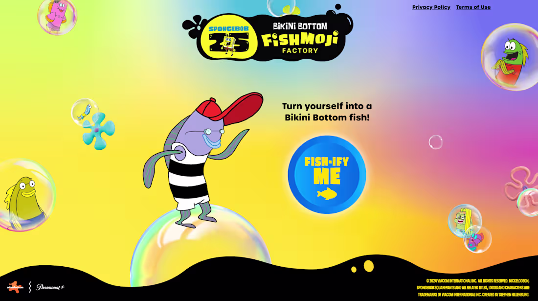 Cover image for Spongebob Fishmoji Factory
