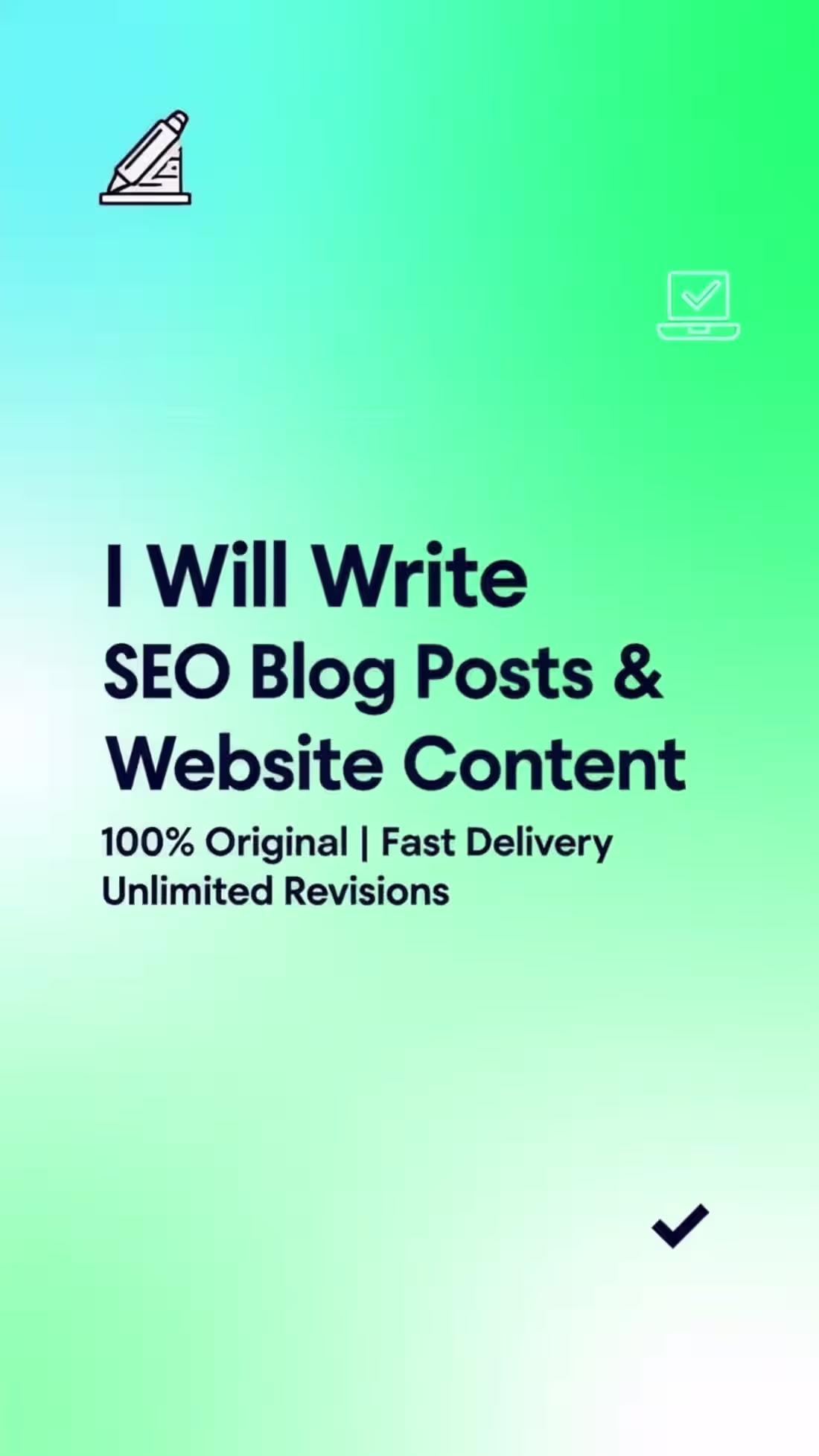 Cover image for SEO Blog Post + Website