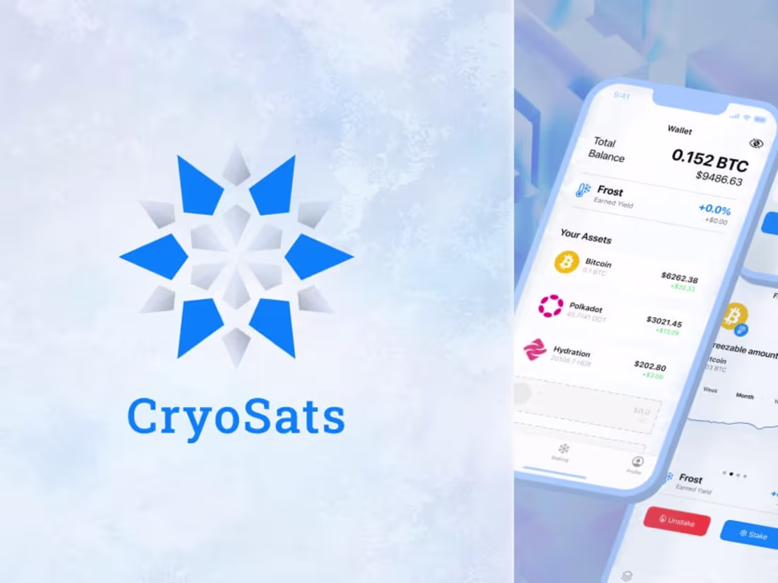 Cover image for CryoSats: Crypto App