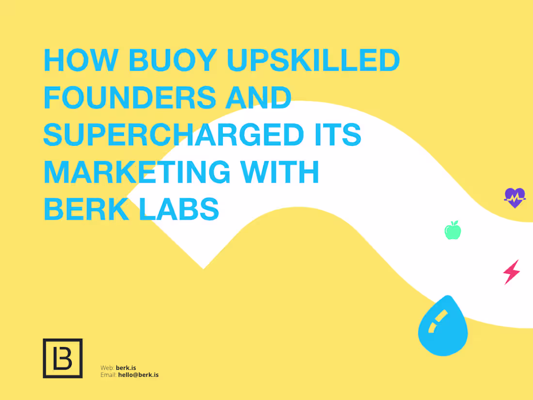 Cover image for Buoy's Breakthrough: BERK Labs' Growth Guidance