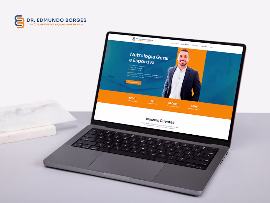 Cover image for Dr. Edmundo Borges | Premium Medical Landing Page