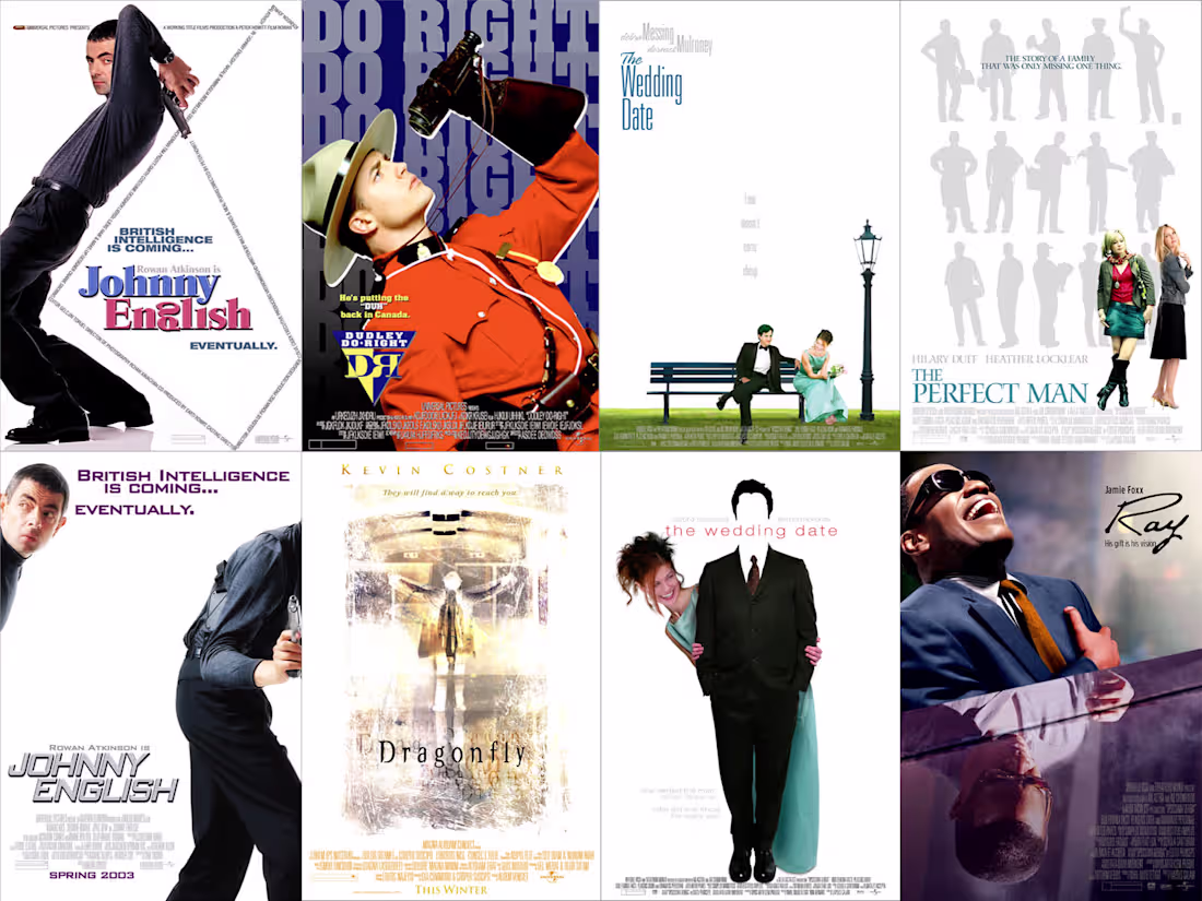 Cover image for Various Film Posters / Key Art for Universal Pictures