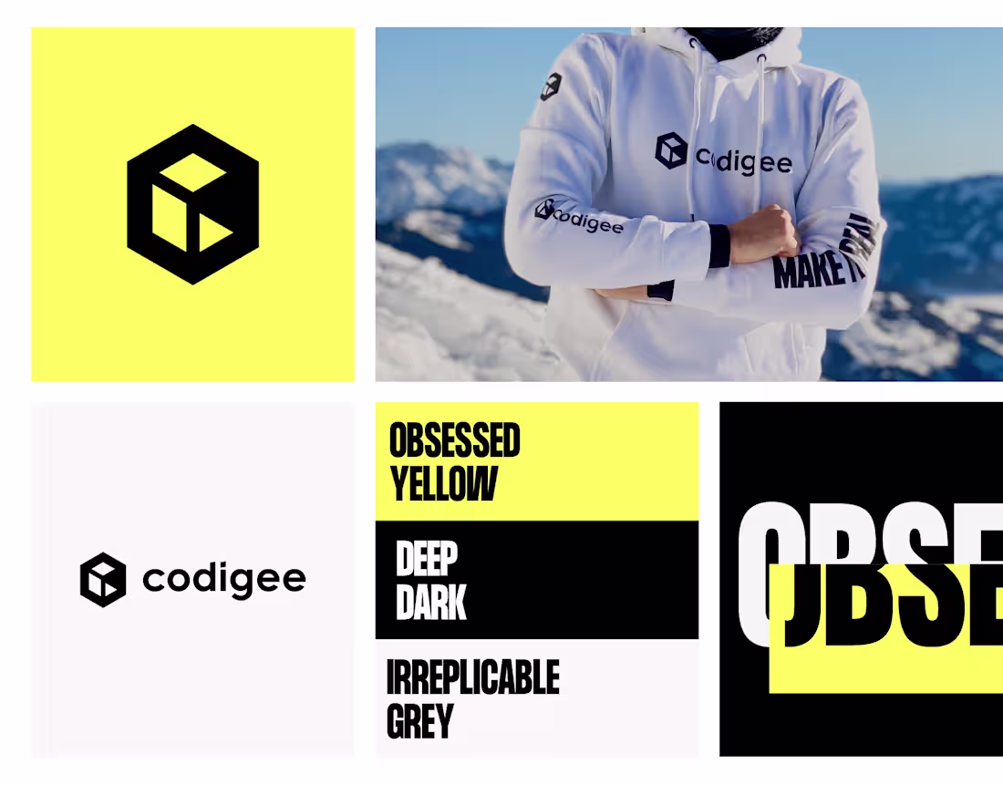 Cover image for Codigee - brand identity