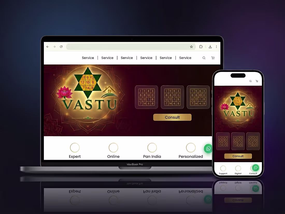 Cover image for Developed a modern, responsive website