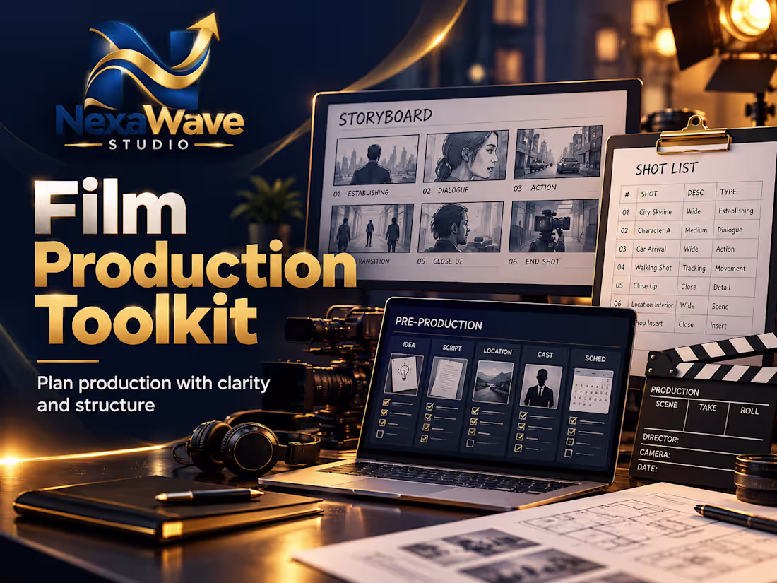 Cover image for Film Production Toolkit & Pre-Production Documents