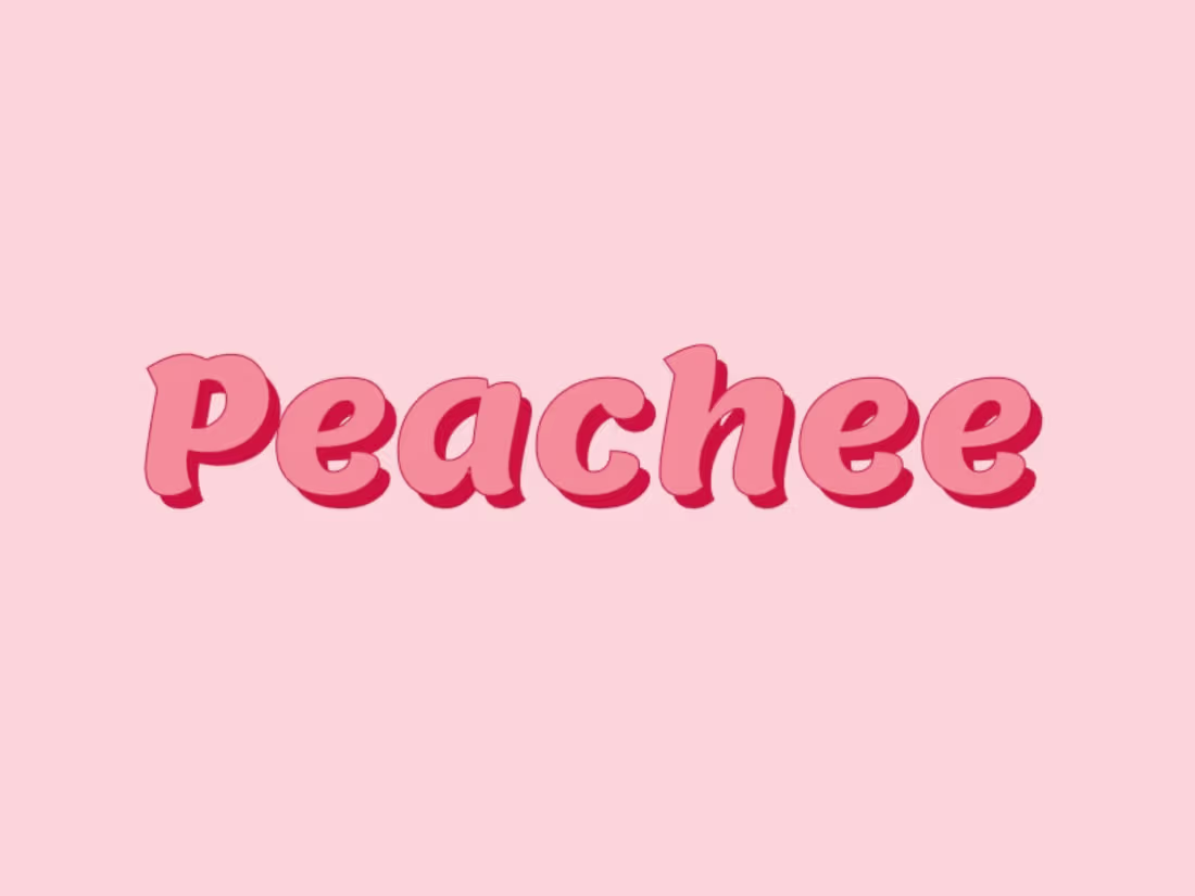 Cover image for Peachee Cosmetics