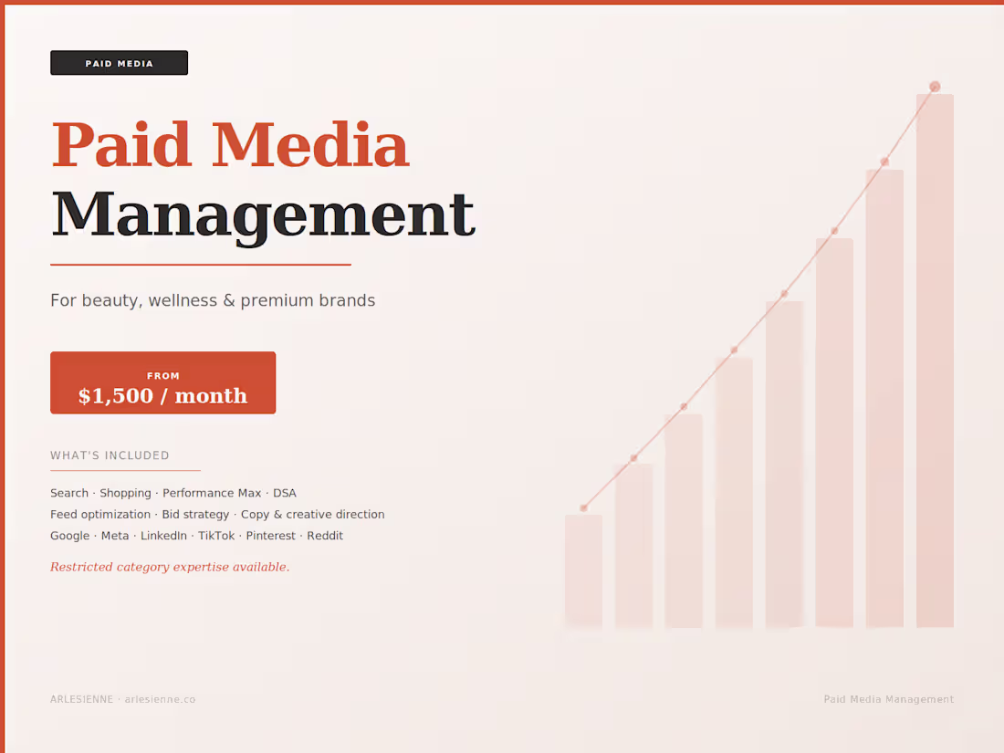 Cover image for Paid Media Management 