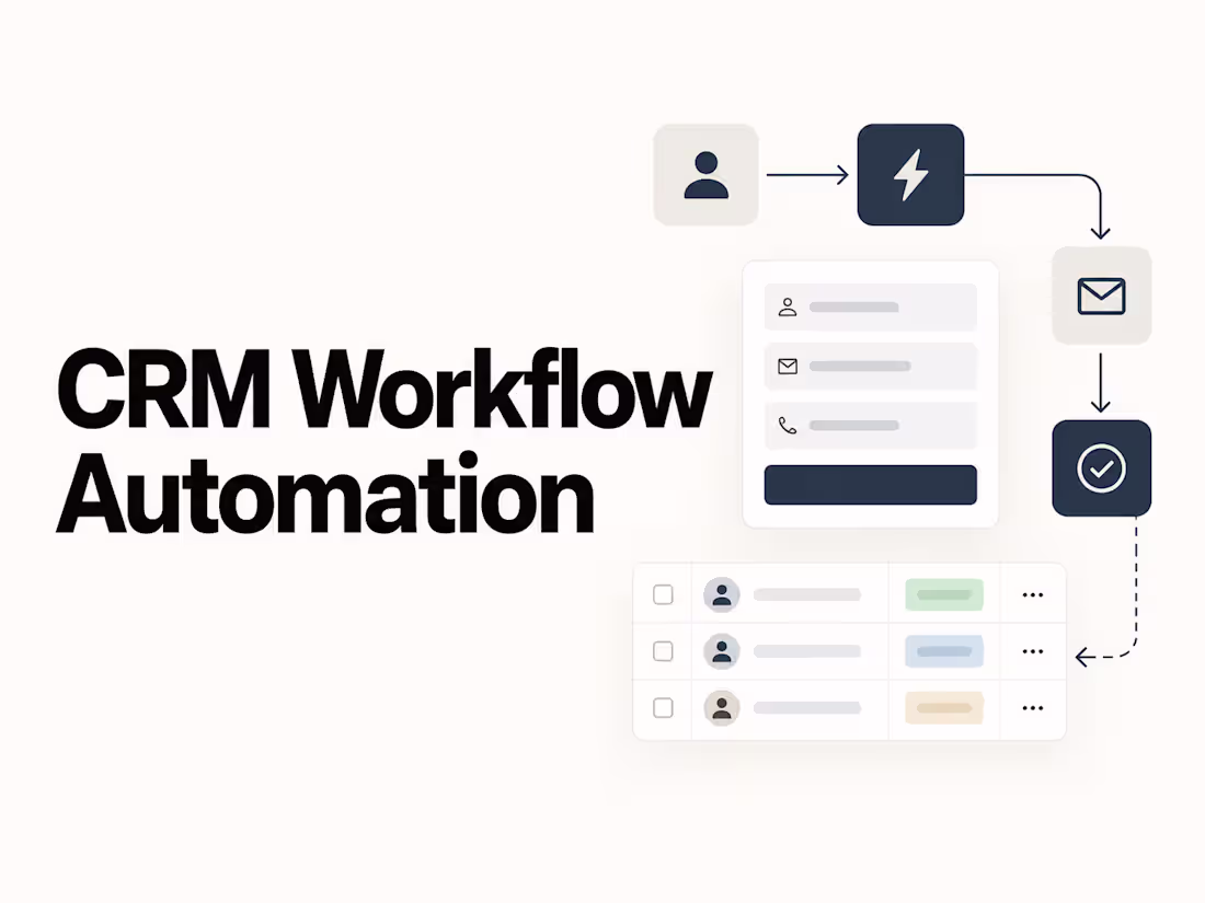 Cover image for Automate a CRM or Lead Workflow End to End