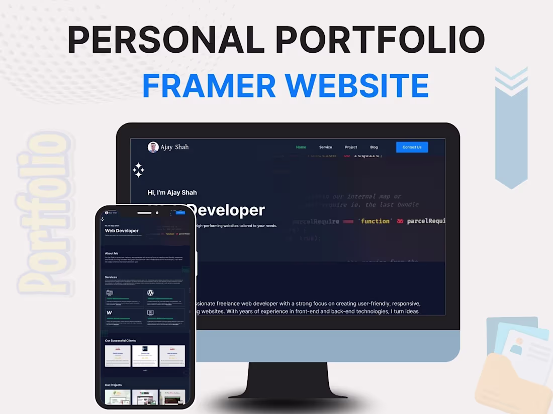 Cover image for Personal Portfolio | Framer Website