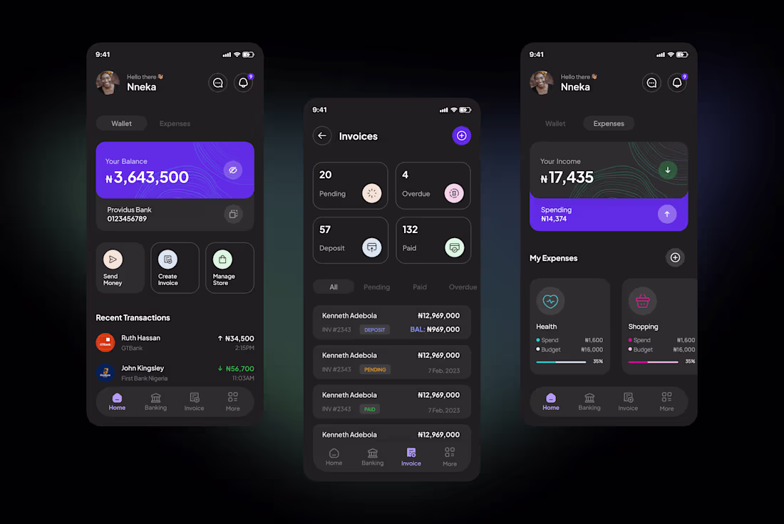 Cover image for Pearmonie Banking & Invoicing App