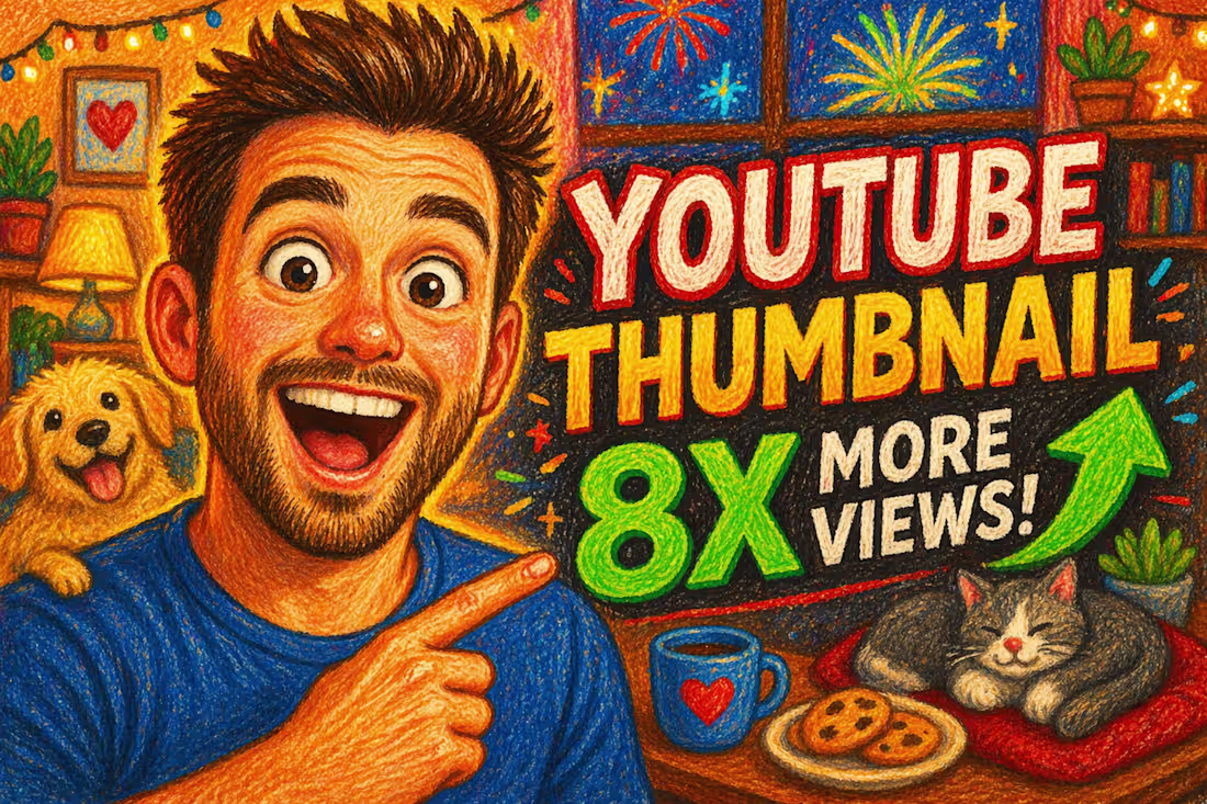 Cover image for Designed a high-converting YouTube thumbnail