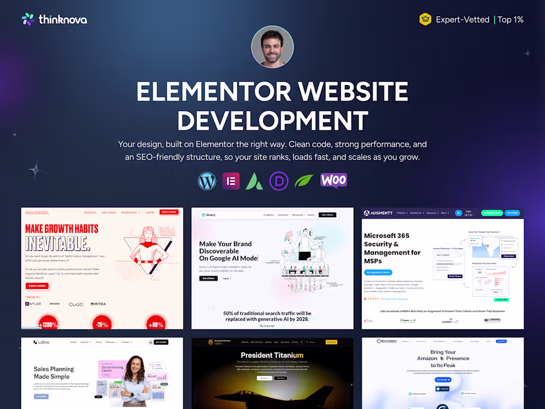 Cover image for Elementor Website Development