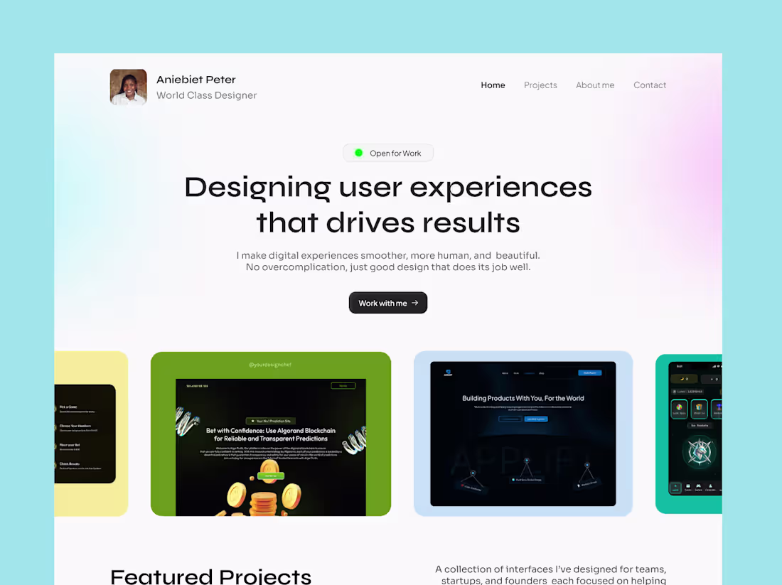 Cover image for Premium Website Design & Development with Framer or Shopify