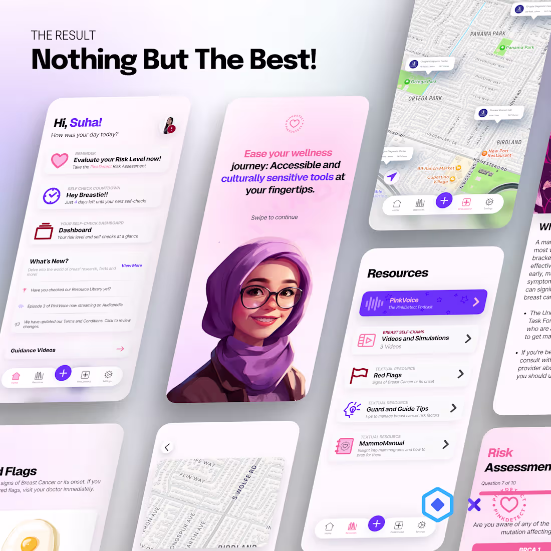 Cover image for PinkDetect™ - UX Case Study