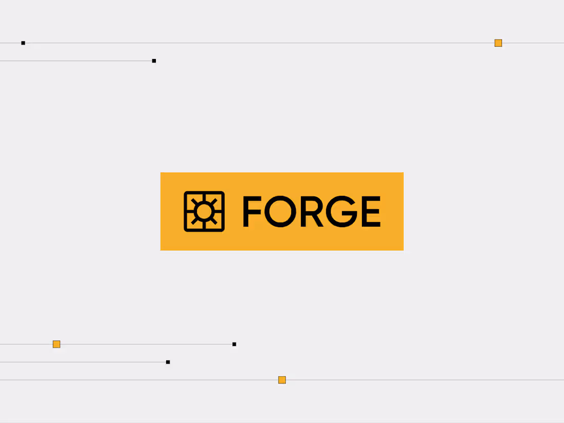 Cover image for Forge — Brand Identity Design