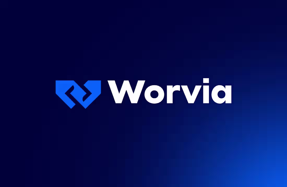 Cover image for Worvia – Brand Identity for a Web Agency