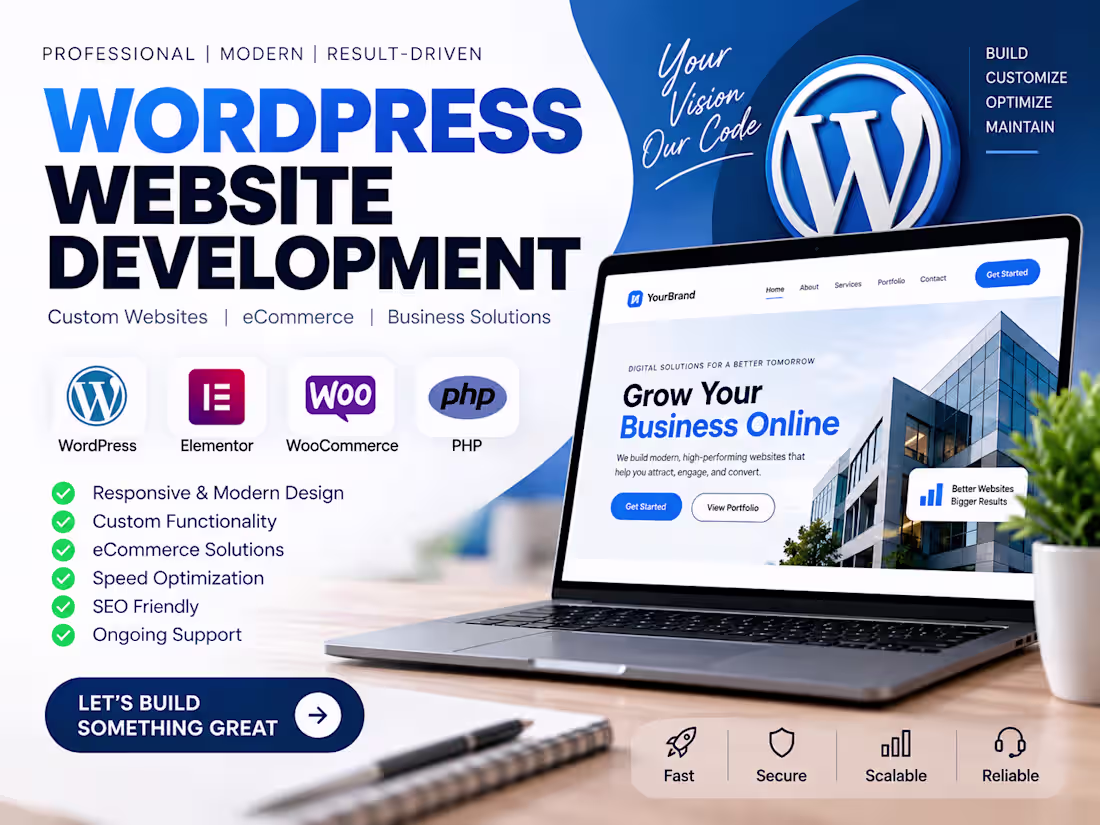 Cover image for WordPress Website Development