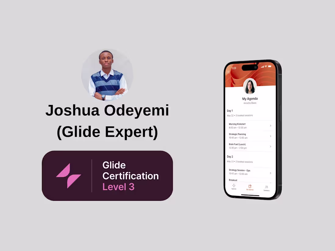 Cover image for Custom Glide App Development – Build Powerful No-Code Apps Fast
