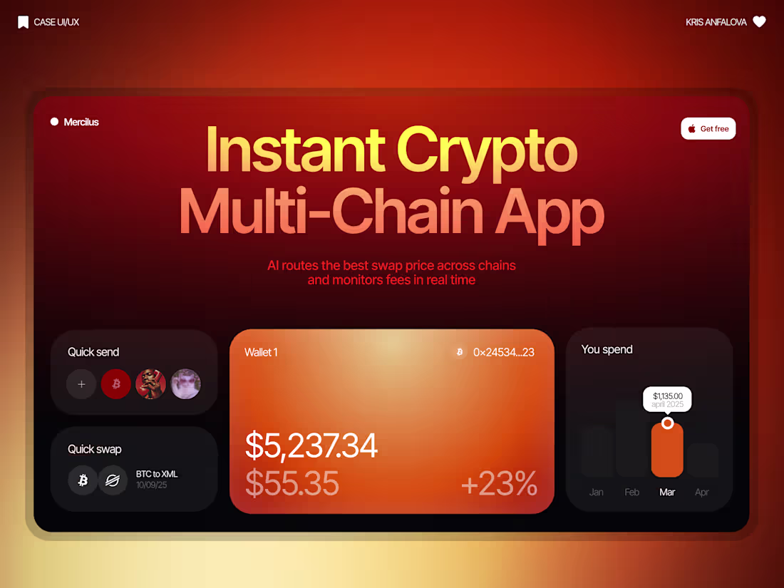 Cover image for Crypto & Web3 UI Design — Trading, Wallets, DeFi