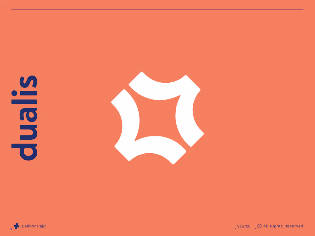 Cover image for Dualis — Modern Logo & Brand Identity