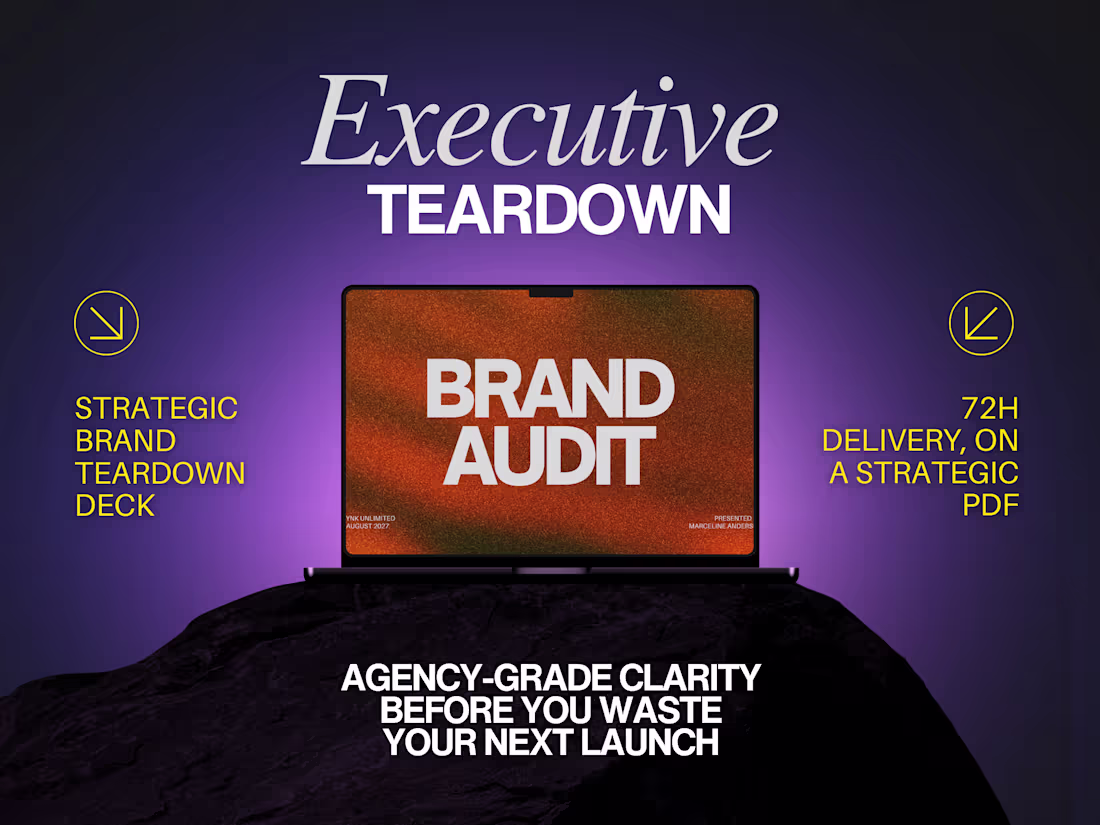 Cover image for Brand Positioning & Campaign Teardown Deck