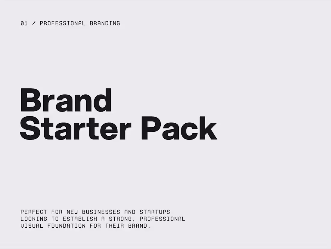 Cover image for Brand Starter Pack