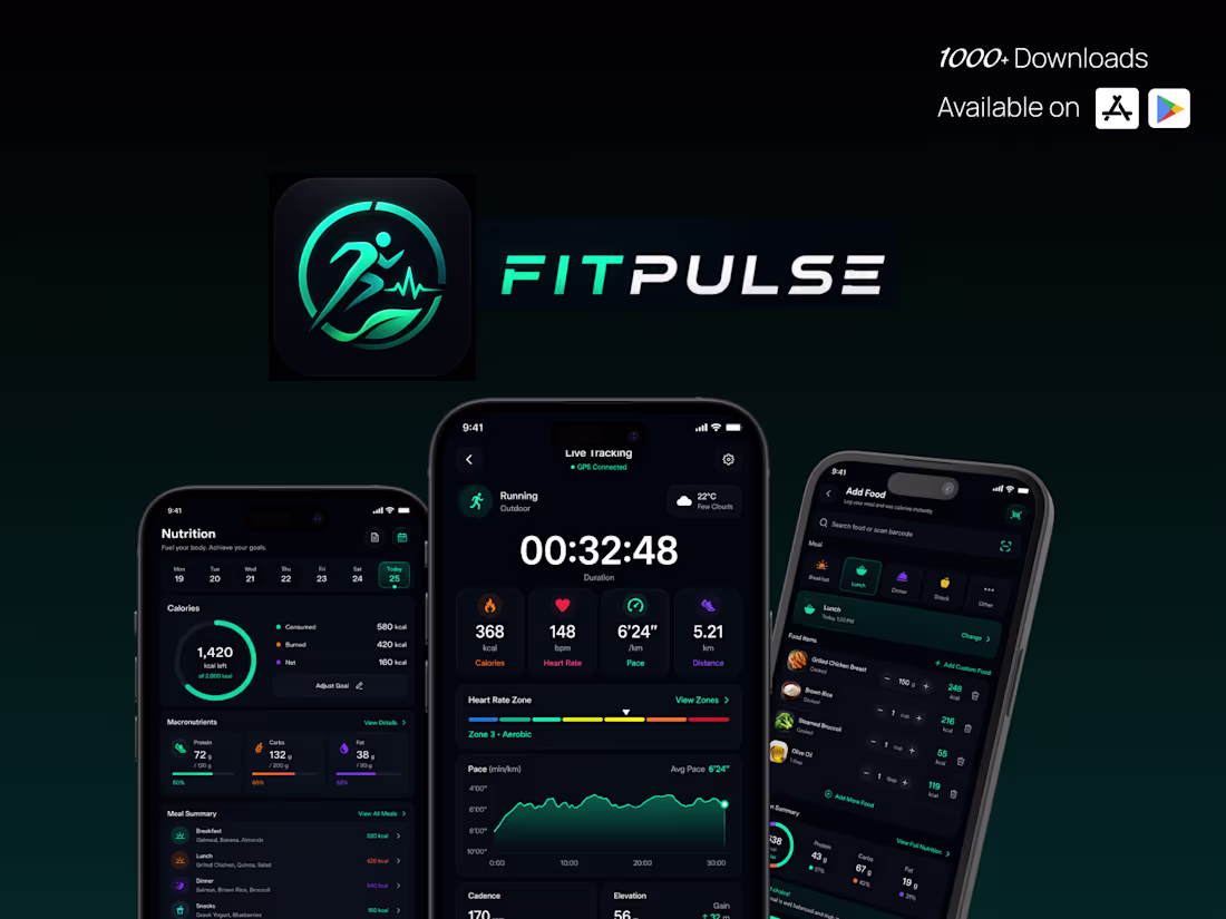 Cover image for FitPulse - AI Fitness &