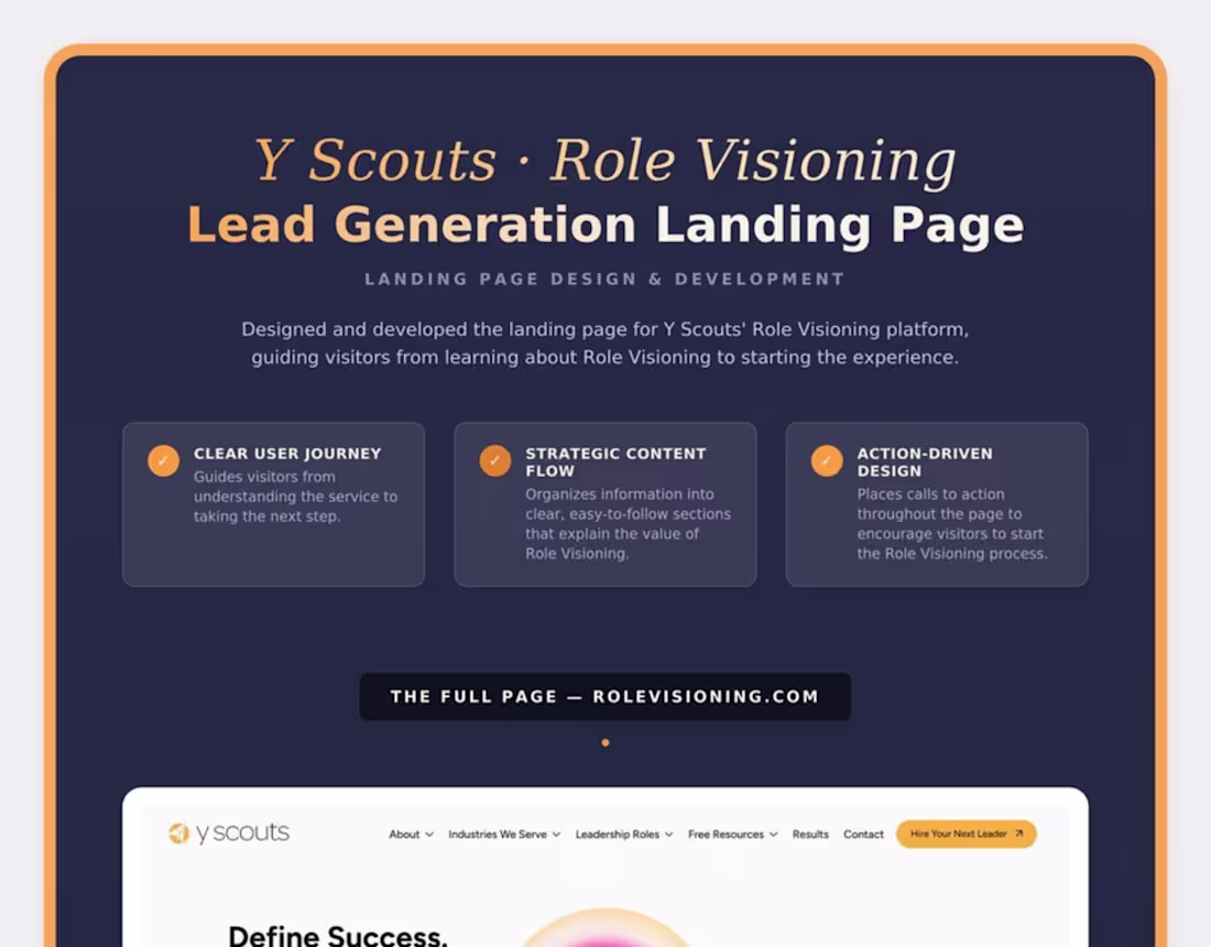 Cover image for Y Scouts: Lead-Gen Landing Pages Across WordPress and HubSpot