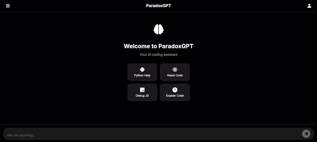 Cover image for ParadoxGPT AI System
