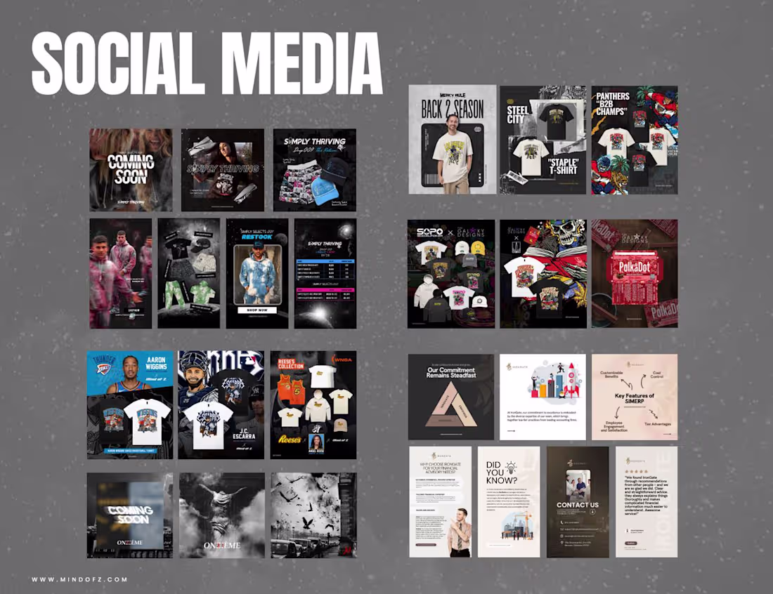 Cover image for Social Media Graphics & Content Design