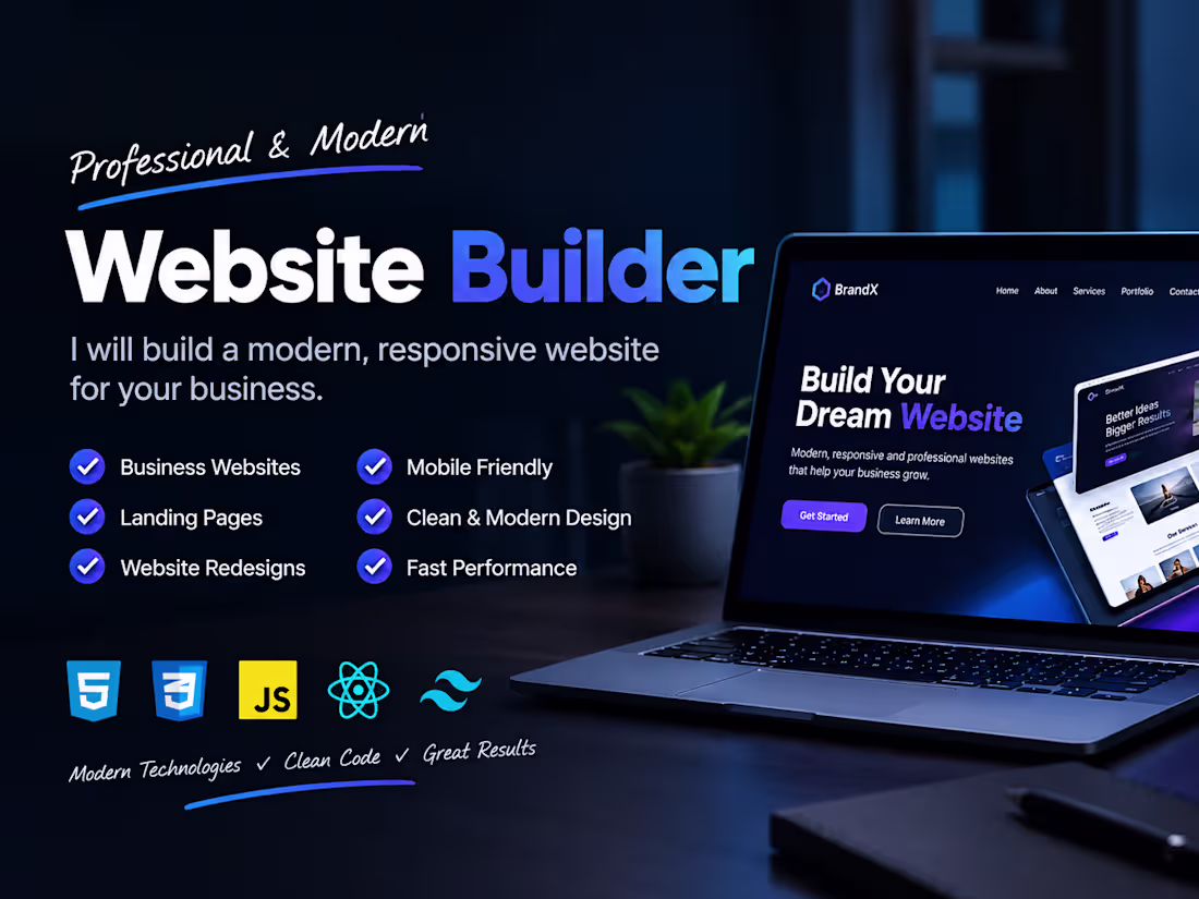 Cover image for Modern Business Website