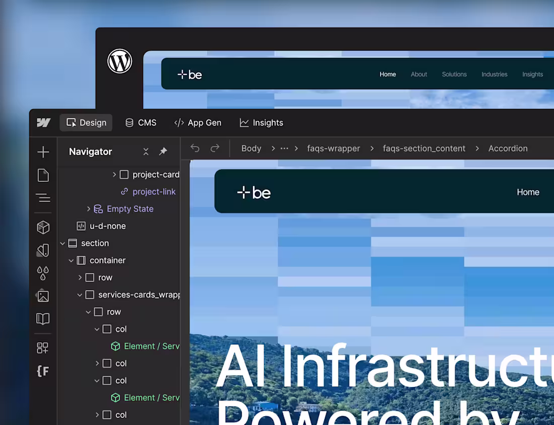 Cover image for Legacy → Webflow Migration