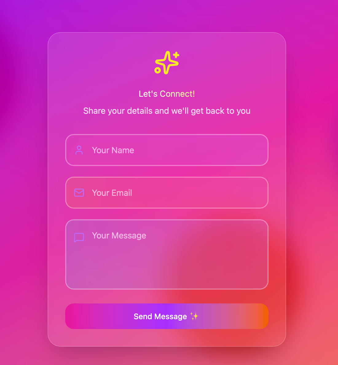 Cover image for Stylish Contact Form Design