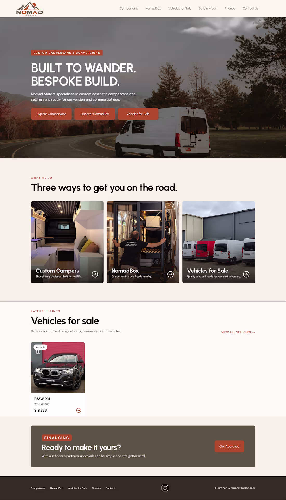 Cover image for NOMAD MOTORS