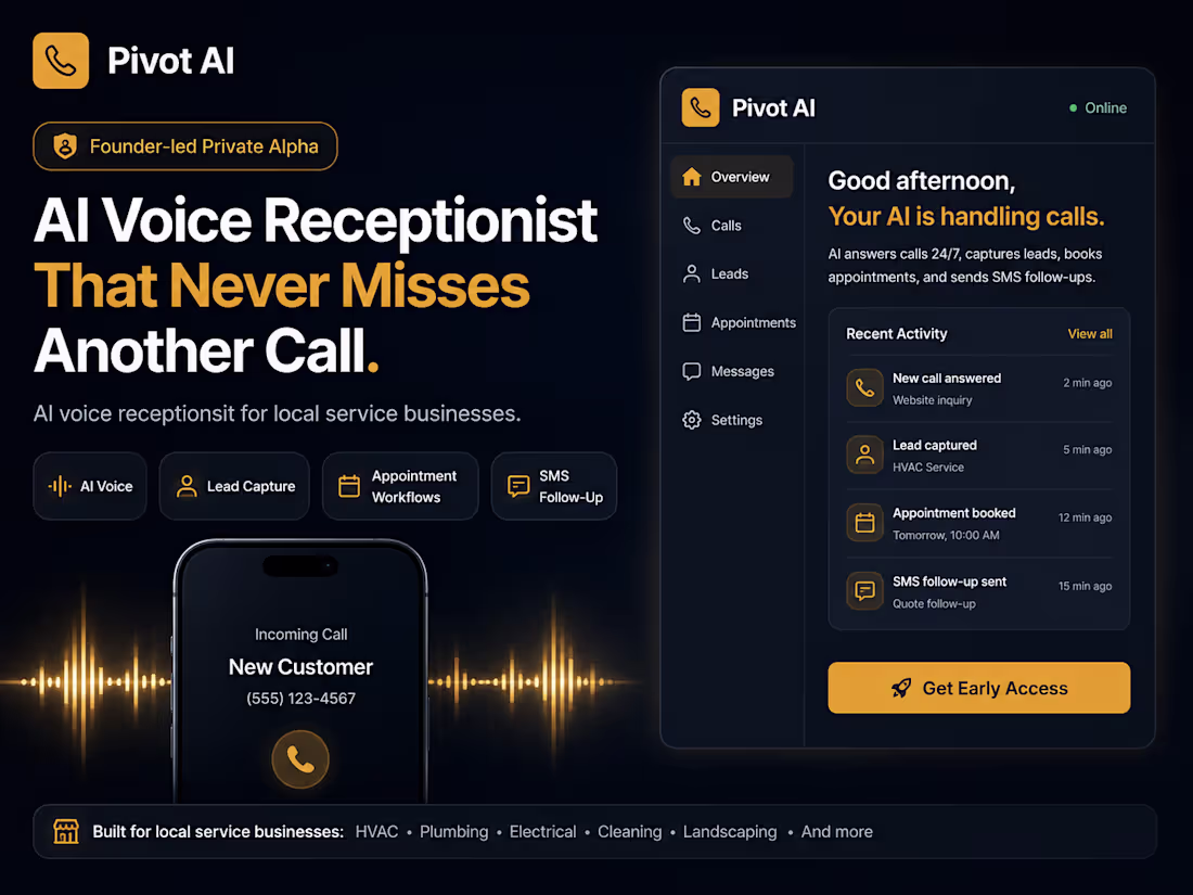 Cover image for Pivot AI is an AI
