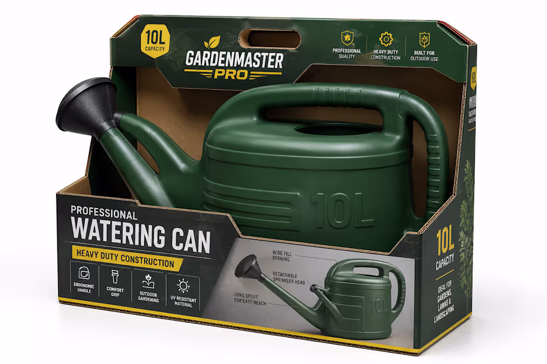 Cover image for Premium Professional Watering Can Packaging