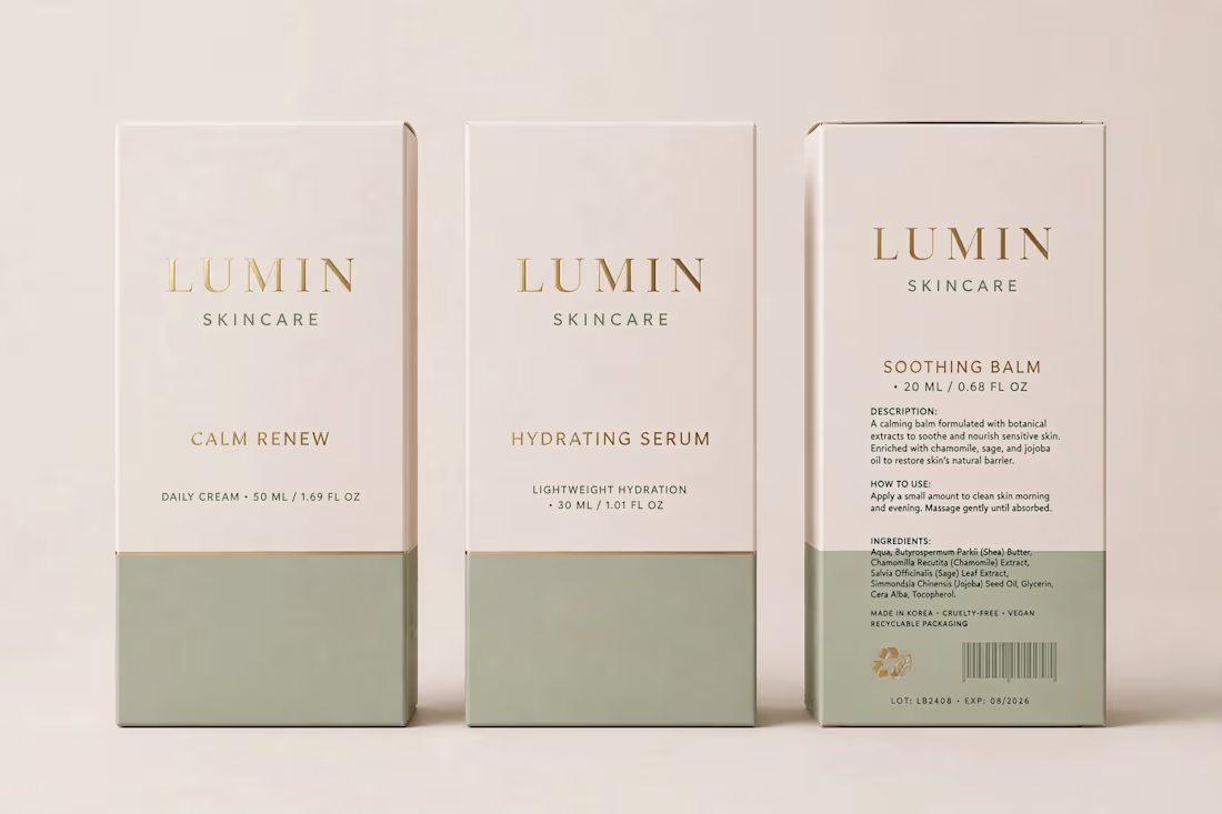 Cover image for Print-Ready Skincare / Nutraceutical Packaging