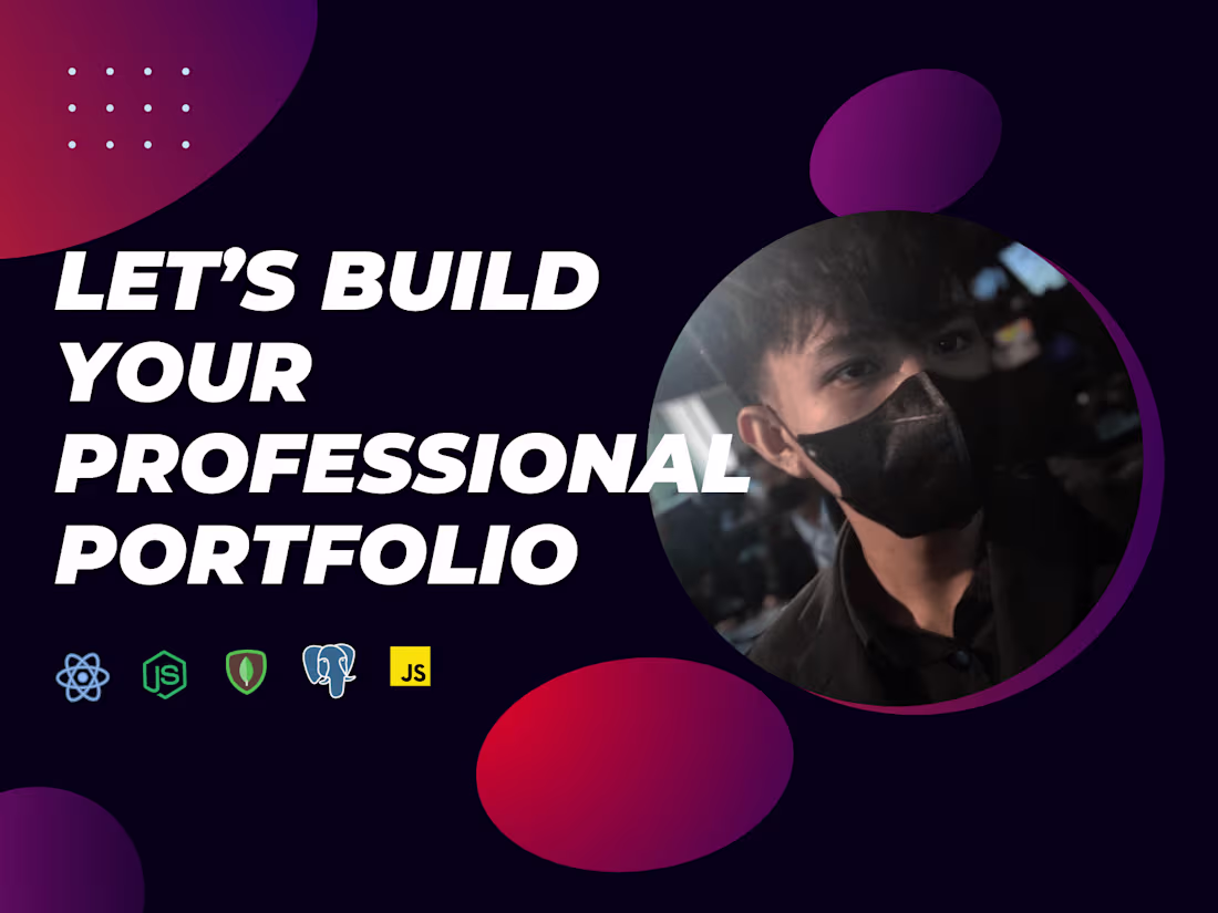 Cover image for Have a professional portfolio
